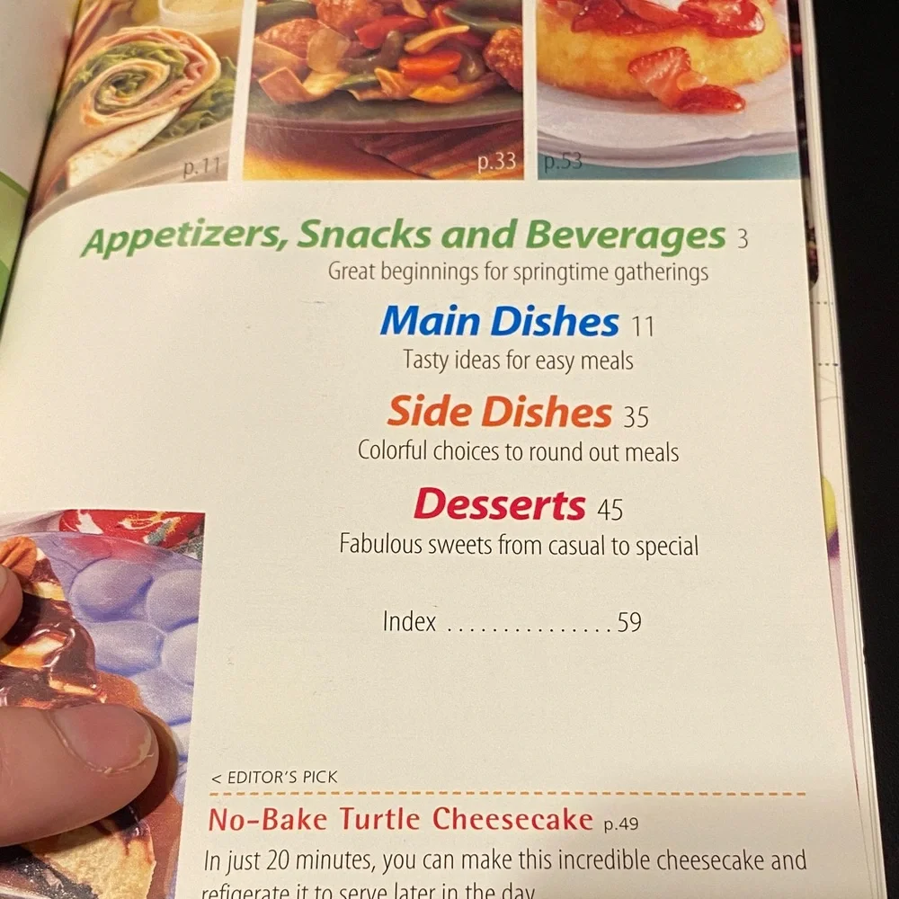 Four Pillsbury Vintage cookbook magazines